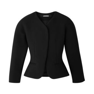Jacquemus Dames, Jassen, Zwart, Maat: XS