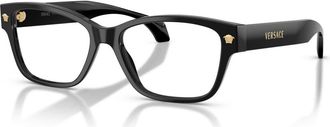 Versace 54mm Cat Eye optical glasses in Black at Nordstrom