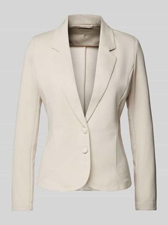 Freequent Blazer mit 2-Knopf-Leiste und Viskose-Anteil Modell NANNI in Beige, Größe XS