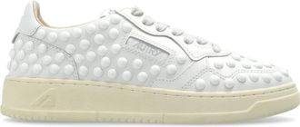 Autry Medalist Low - Dames - Sneakers - Wit - 42 EU - Katoen - Schoenen