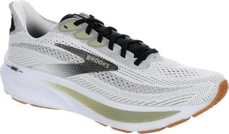 Brooks Mens Ghost 17 Shoe In 191 - White/black/tea