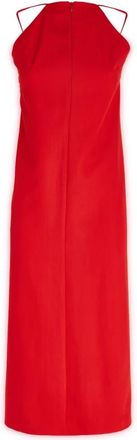 Proenza Schouler Maxi-jurk - Dames - Maxi kleedjes - Rood - XS - Kleedjes