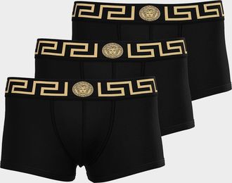 Versace Men & apos;s 3-Pack Medusa Jersey Briefs