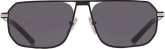 Prada Dark Grey Square Mens Sunglasses PR A53S 1BO5S0 59