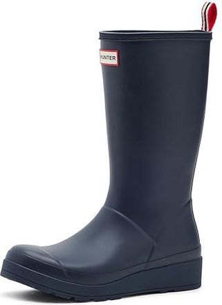 Hunter Tall Play Womens Rain Boots Dark Blue : 11 M, Rubber/Synthetic