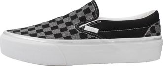 Vans Classic Slip-On Platform - Dames - Sneakers - Zwart - 42 EU - Schoenen