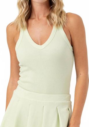Sundays Womens Mick Tank Top In Green