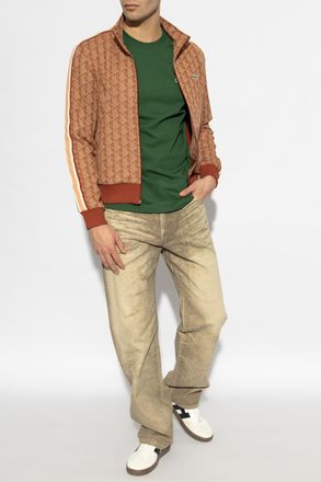 Lacoste T-shirt With Logo Patch, Mens, Green