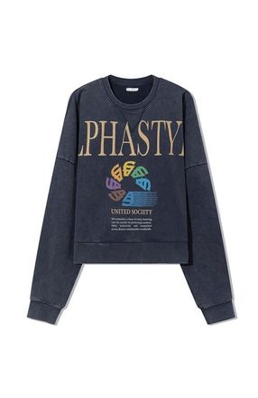 AlphaStyle UNITED CREW in Navy at Nordstrom, Size Xx-Large