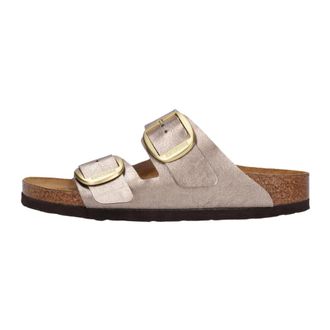 Birkenstock Arizona Slippers - Dames - Schoenen - Beige - Maat: 37 EU Su&egrave;de