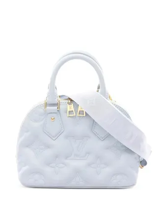 Louis Vuitton Bubble Glam patterned alma soft BB tote bag - Blue