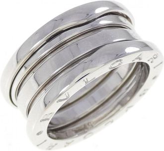 Bulgari White Gold (18K) Band Ring (Pre-Owned)