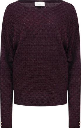 Nukus Nukus - Kento Top Lurex - Dames - Truien - Paars - Maat: XL Nylon