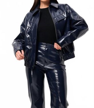 Mossman Dawn On Me Jacket In Midnight