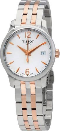 Tissot Tradition White Dial Ladies Watch T063.210.22.037.01