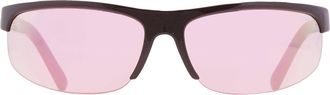 Miu Miu Pink Mirror Lilac Square Ladies Sunglasses MU A02S 14Y70J 70