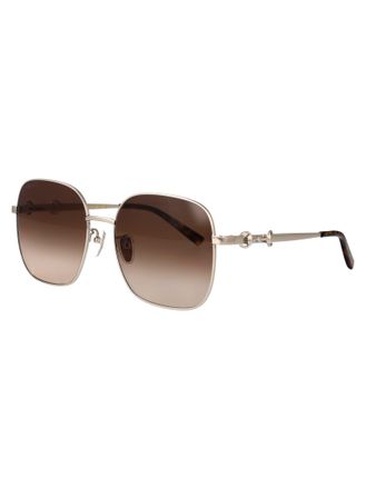 Gucci GG2053S Square Metal Sunglasses - Silver