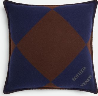 Bottega Veneta Cuscino A Quadri In Jacquard - Bottega Veneta