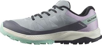 Salomon (WMNS) SALOMON Outrise GTX Quarry Orchid Bloom 472192