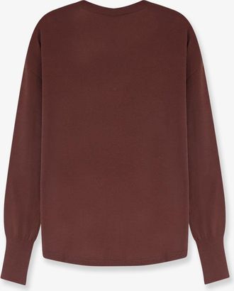 Aspesi Womens Sweater Virgin Wool Brown