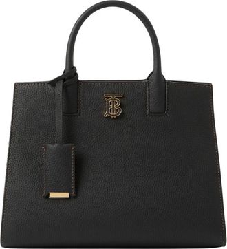Burberry Logo Plaque Frances Small Tote Bag