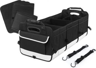 OEM Organizador De Maletero Grande Con 5 Compartimentos De Almacenamiento Para Suv, Asa Reforzada, Correas De Sujeci&oacute;n, Organizador De Maletero Disponible