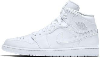 Nike Jordan Air Jordan 1 Retro Mid White Pure Platinum 554724-104