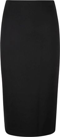 Wolford Midnight Grace Midi Rok - Dames - Midirokken - Zwart - S - Wol - Rokken
