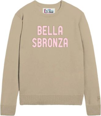 MC2 Saint Barth Donna, Maglie, Beige, M, new