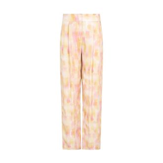 Emporio Armani Wide Trousers, female, Multicolor, Size: 3XL Wide Trousers