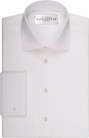 Ballantyne Camicia Classica con Doppi Polsini - - Shirts - Uomo - Bianco - L