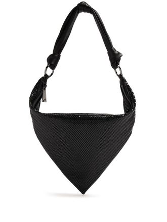 Amina Muaddi Borsa mini Cameron - Nero