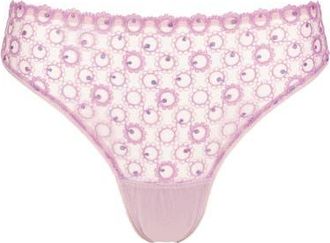 Huit Magique Lace Thong in Lilas at Nordstrom, Size X-Large