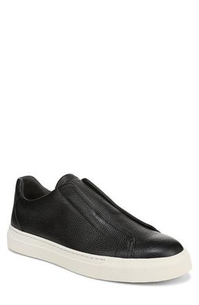 Vince Lakewood Slip-On Sneaker in Black at Nordstrom, Size 10.5