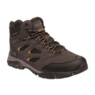 Regatta Mens Holcombe IEP Mid Hiking Boots (Peat/Inca Gold) - Multicolour - Size UK 10