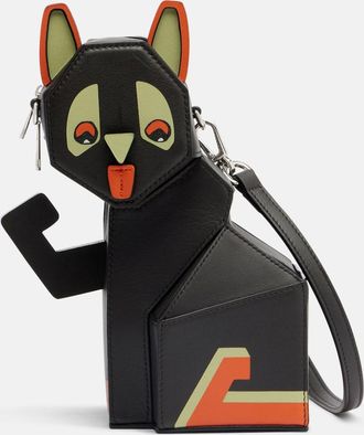 Loewe X Louis Wain - Clutch in pelle