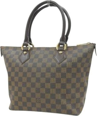 Louis Vuitton Pre-owned Tote Bag - Dames - Vintage Handtas - Bruin - ONE Size - Vintage