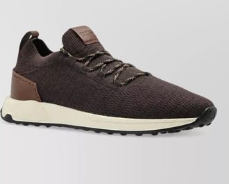 Tod's textured leather low-top sneakers