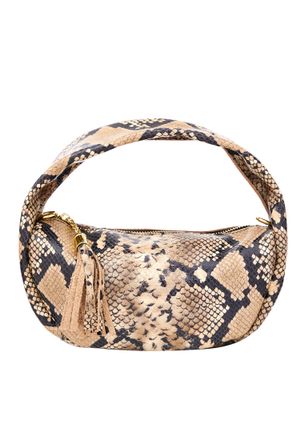 Faina Schoudertassen Dames kaki melange