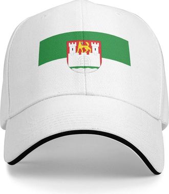 Generic Cap Flagge Wolfsburg Sandwich Hats Breathable Sun Visor Hat Low Profile Baseball Hat for Sport Running Hiking
