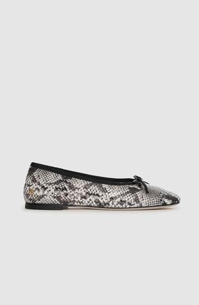 Anine Bing Jamie Ballerina Flats in Python at Nordstrom, Size 41