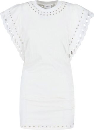 Isabel Marant Flowing White Dress with Timeless Elegance