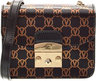 Mario Valentino Bijou Monogram Leather Crossbody
