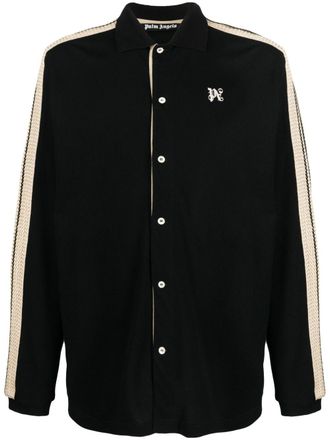 Palm Angels Camicia PA con smonogramma - Nero