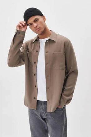Matinique overshirt taupe