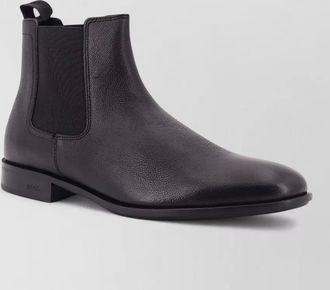 HUGO BOSS leather ankle boots