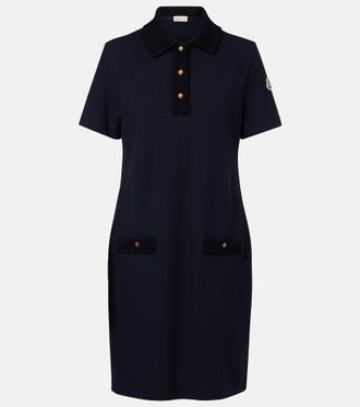 Moncler Cotton piqu&eacute; polo dress