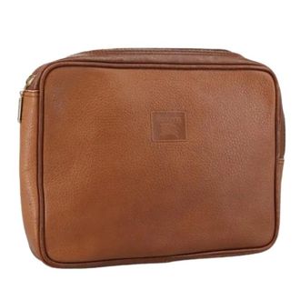 Burberry Pre-owned Clutches, female, Brown, Size: ONE SIZE Pre-owned Vintage Clutch