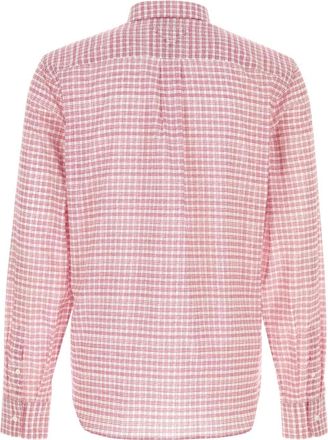 Prada Mens Shirt Pink Cotton