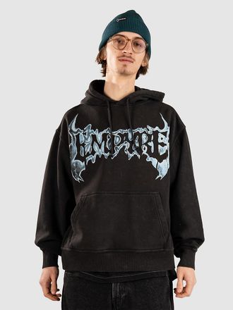 Empyre Ghosted Boxy Sudadera con Capucha negro